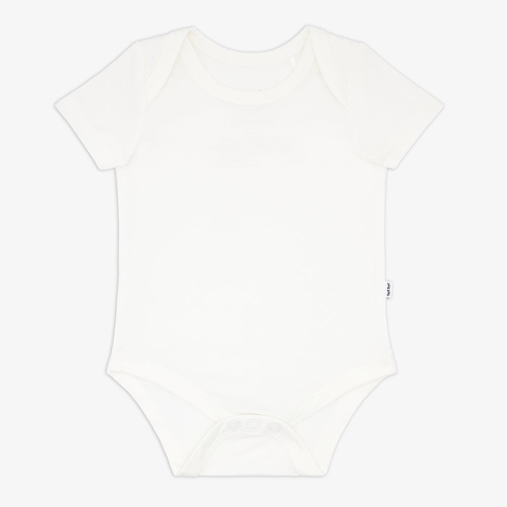 Flat lay of the Soft White Bodysuit