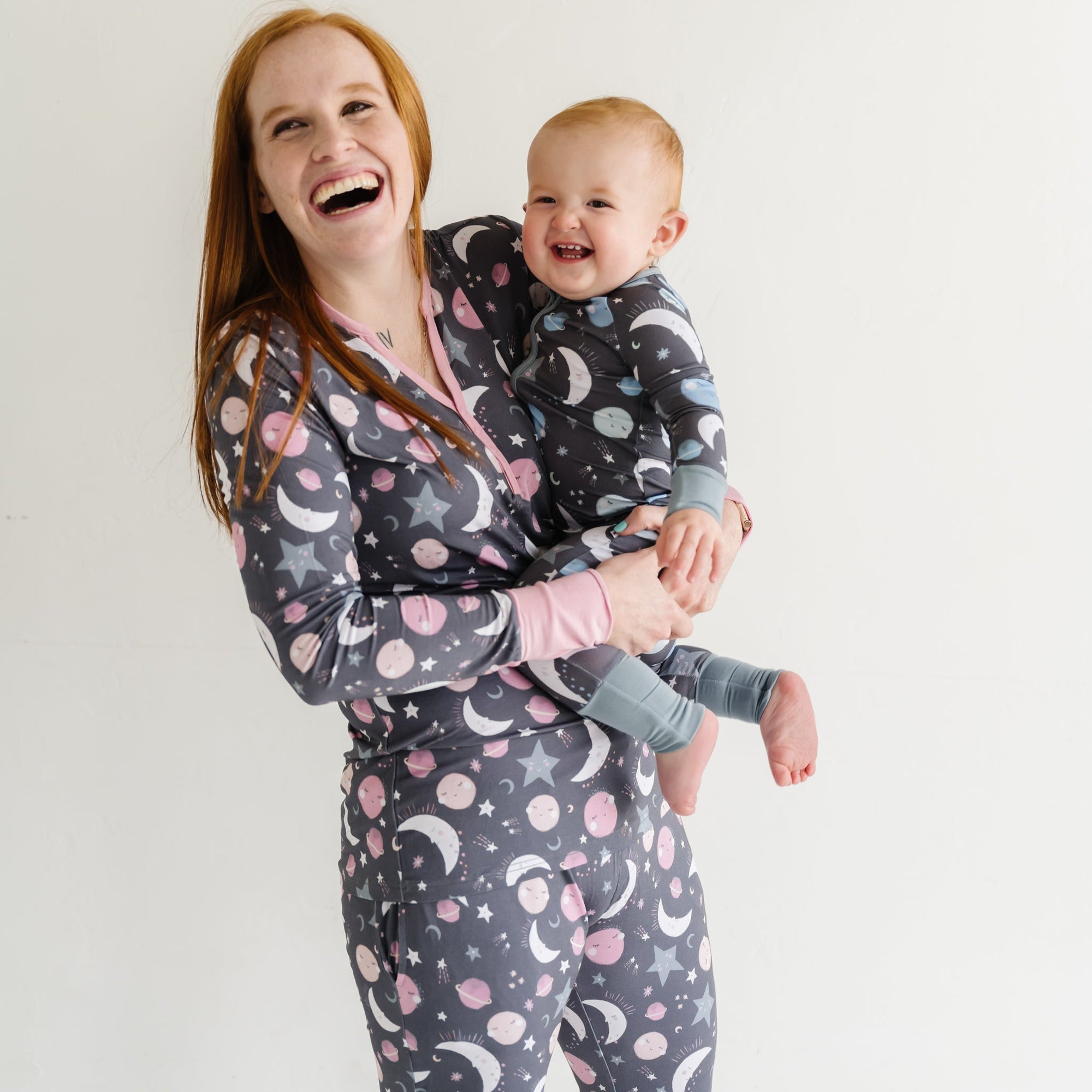 Zippy - Blue To The Moon & Back Bamboo Viscose Zippy